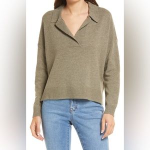 Madewell Davie Polo Sweater Sold Out